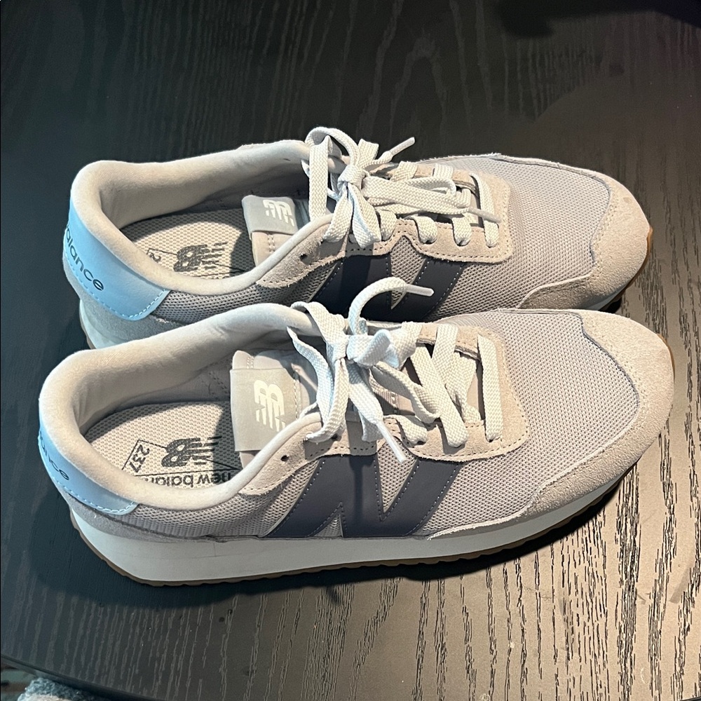 New Balance Light Gray 237 Athletic Shoes